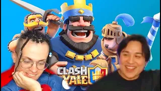 БУСТЕР играет против ЛИМБА в CLASH ROYALE 1 на 1 / Нарезка смешных моментов