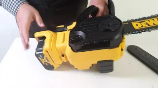 Аккумуляторная Цепная Пила DeWALT DCM565P1  - быстрый тест  2021 года