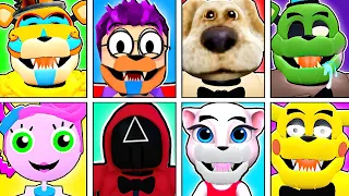 UNLOCKING *NEW* SECRET ROBLOX FIVE NIGHTS AT FREDDY'S SECURITY BREACH MORPHS!? (ALL NEW SKINS!)