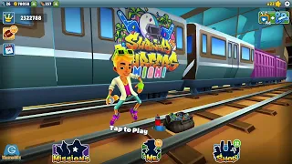 iGameMix🤠NICK NEON OUTFIT FULL RUSH MIAMI SEASON HUNT*SUBWAY SURFERS MIAMI 2020 HD FULLSCREEN #59