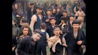 【Colourised】1900-1901 - Victorian and Edwardian workers captured on film 【AI Restoration】