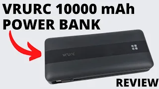 Best Travel Power Bank - VRURC 10000mAh Power Bank Review