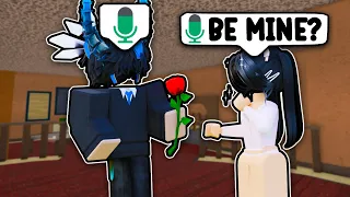 I Hired An E-GIRL To Play MM2 With Me... (Murder Mystery 2)