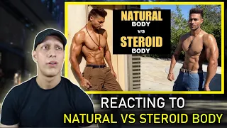 Reacting to "Guru Mann's Natural vs Steroid Body"