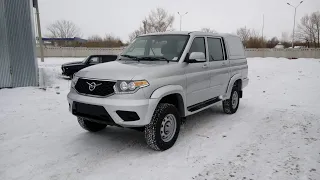 Обзор пятиминутка УАЗ Пикап 2019 модельного года UAZ Pickup