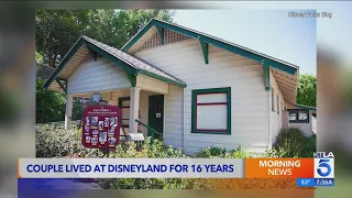 Imagine living at Disneyland. One couple did, and their house is still there