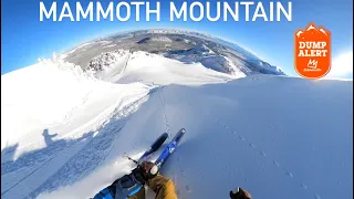 1st Gondi on Climax at Mammoth Mountain on a Powder Day