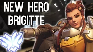 [Overwatch] DrRiku - Brigitte gameplay! Hero 27 - New support/tank hybrid!