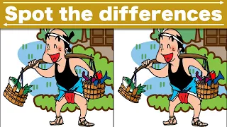 Spot the difference|Japanese Pictures Puzzle No342