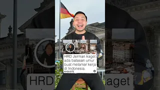 HRD Jerman KAGET ada batasan umur kalo mau KERJA di Indonesia?! #shorts