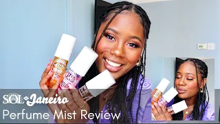 SOL DE JANEIRO PERFUME MIST REVIEW | 68, 62 & 71 IS IT WORTH THE HYPE? #soldejaneiro