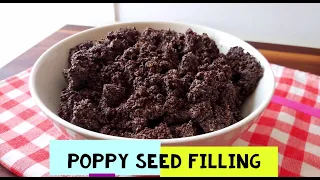 How To Make Poppy Seed Filling