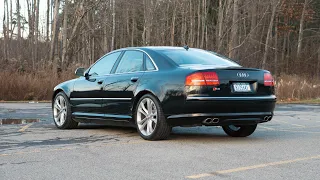 2008 Audi S8 V10 — Cold Weather Cold Start / Comfort Access Test — Gatto Veloce