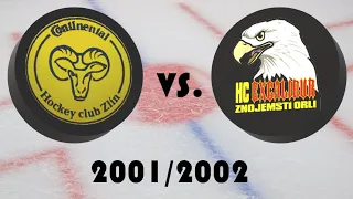 Česká hokejová extraliga 2001/2002 - Čtvrtfinále - HC Continental Zlín vs. HC JME Znojemští Orli