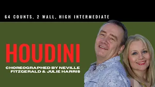 Houdini (line dance by Neville Fitzgerald & Julie Harris)