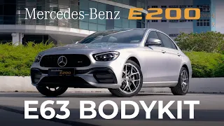 Custom Built Rides - Mercedes-Benz E-Class E200 E63 AMG Body Kit