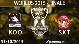 SK Telecom T1 vs Koo Tigers - World Championship 2015 - Finale - 31/10/15