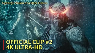 Zack Snyder's Justice League | Cyborg's Vision of a Dark Future | Clip #2 [2021] (4K ULTRA-HD)