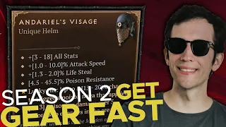 Diablo 4 - How To Gear Up Fast & Easy in Season 2