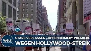 STREIK IN HOLLYWOOD: Schauspielerinnen und Schauspieler legen ihre Arbeit nieder