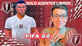 MODO CARRERA pero solo puedo FICHAR JUGADORES LIBRES.. (FIFA 22)