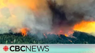'Critical' wildfire near Gun Lake, B.C., triggers evacuations