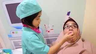 Drama Anak ! Yaya jadi Dokter Usil Yang Periksa Pasien Rempong !