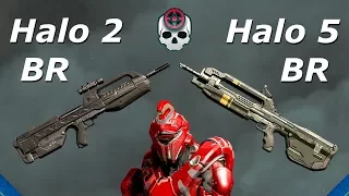 Halo 2 BR vs Halo 5 BR Analysis