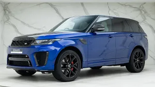 2022 Range Rover Sport 5.0 SVR Carbon Edition - Estoril Blue - Walkaround + Engine & Exhaust Sound