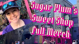 SUGAR PLUM'S SWEET SHOP FULL MERCH || THE WIZARDING WORLD OF HARRY POTTER || UNIVERSAL ORLANDO