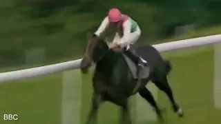 Pat Eddery storms to victory on Dancing Brave at Goodwood