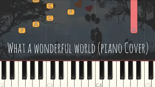 Louis Armstrong - What a Wonderful World | Piano Pop Song Tutorial