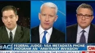 Battle over Snowden on CNN between Greenwald and Toobin