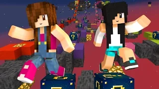 Minecraft Lucky Block - CORRIDA NO ESPAÇO