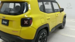 Brand new Jeep Renegade Trailhawk 1:24 scale by Welly at Tawasif's Garage