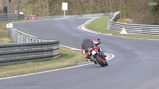 Touristenfahrten slomotion Motorbike Cars Nürburgring Nordschleife