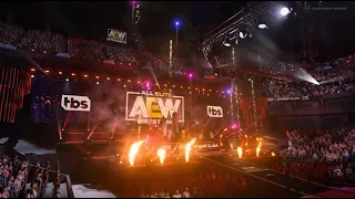 AEW Dynamite Grand Slam: Opening Pyro & CM Punk Return Entrance!