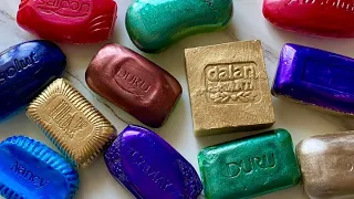 ASMR SOAP |1 Hour of cutting colored soap only