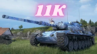 Leopard 1 - 11K Damage 6 Kills  World of Tanks Replays ,WOT tank games