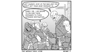 The Weekly Roll Ch. 108: "You got mail" | A D&D Webcomic Dub
