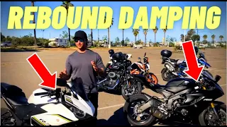 How To Adjust Your REBOUND DAMPING