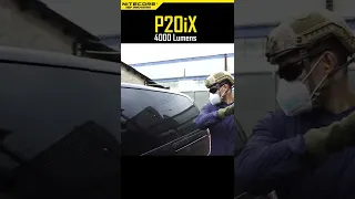 NITECORE P20iX Tactical Flood Light - Break the glass easily!