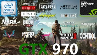 GTX 970 Test in 19 Games in 2021