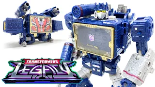 Transformers LEGACY Voyager SOUNDWAVE + BOOMBOX Mode Review