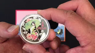Disney - Mulan 1oz Silver Coin