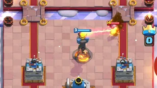 LEVEL 3 Infernal Tower vs LEVEL 14 MINI PEKKA Clash Royale