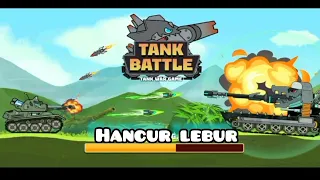 Seru!!! Pertarungan mobil battle tank melawan puluhan tank combat