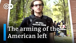 How America's left is preparing for escalating violence | DW News