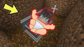 ЧТО СКРЫВАЕТ БАБКА ГРЕННИ В МОГИЛЕ РЕБЕНКА В МАЙНКРАФТ НУБИК В MINECRAFT ТРОЛЛИНГ ЛОВУШКА GRANNY