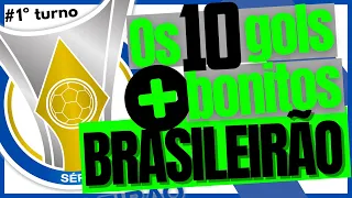 OS 10 GOLS MAIS BONITOS [Brasileirão 2021 PRIMEIRO TURNO]